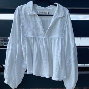 Free people white top